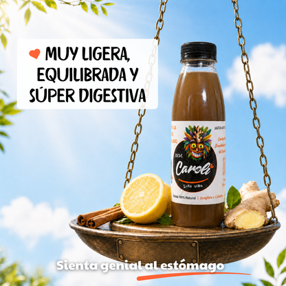 Suscripción Caroli Jengibre, Limón y Canela (Pack 5x6) 30 botellines